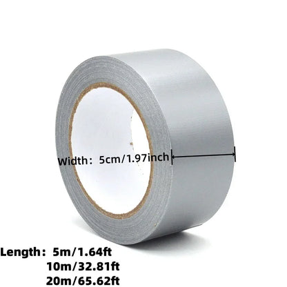 Wasserdichtes, robustes Industrie-Klebeband, Länge 16,4/32,81/65,62 Fuß, super klebriges Stoff-Klebeband, DIY-Reparatur, Heimdekoration