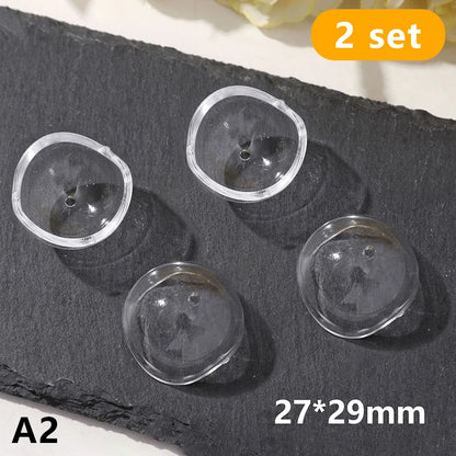 ieniaCC11 Parque2 Stück Tierhaar-Andenkenbox, transparent, für Hunde und Katzen, Fell, Aufbewahrungsbox für DIY-Gedenkdekoration, Geschenk für Haustierliebhaber, Display-Souvenir