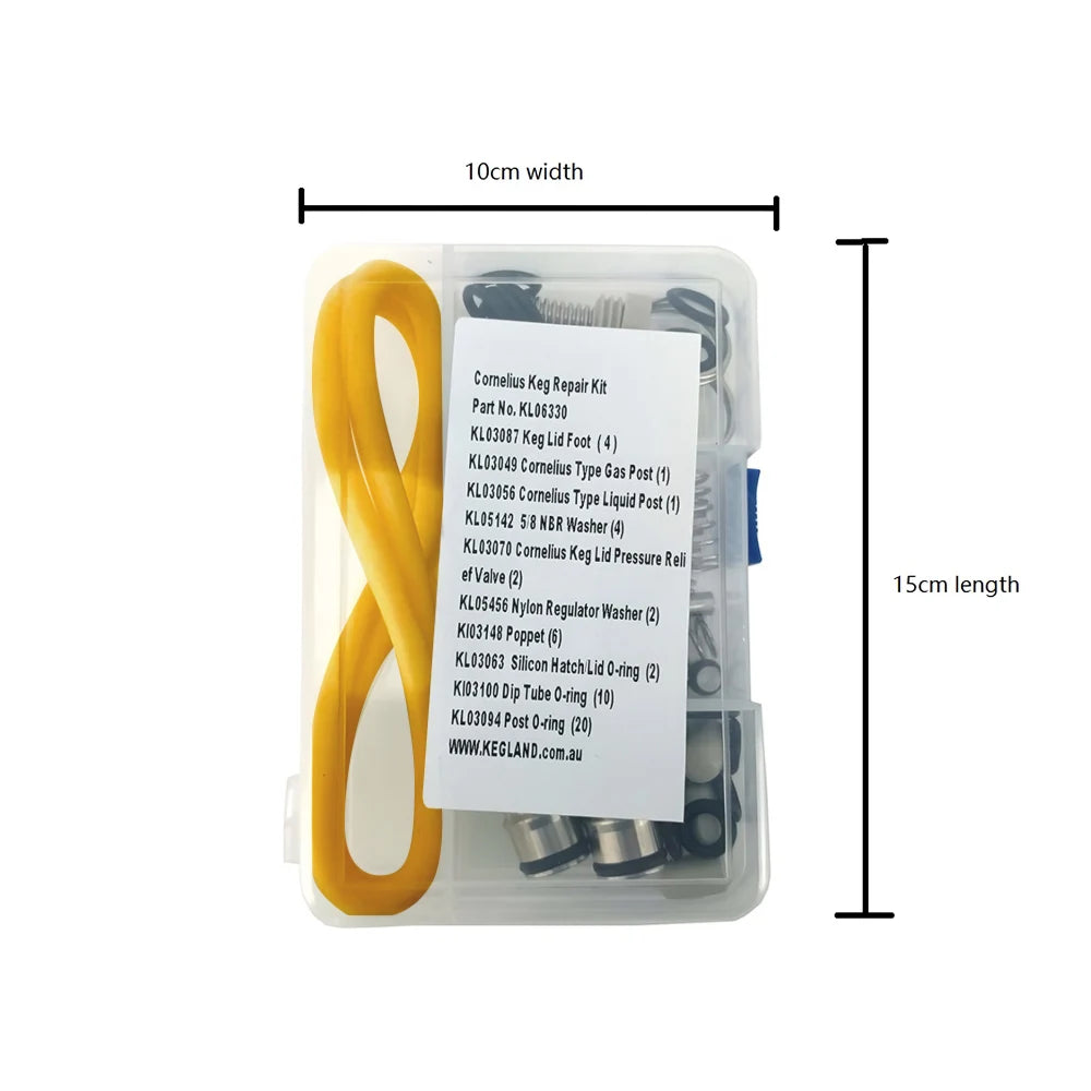 KegLand Accessories Ball Lock Fass Repair Seal Kit