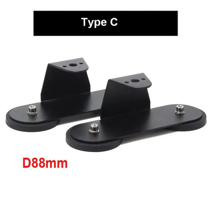 2 Stück starke magnetische Halterungen (D66mm, D88mm) für LED-Lichtleisten am Autodach, Halterung für Arbeitsleuchten, geeignet für SUV und ATV