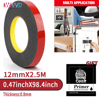 Doppelseitiges Klebeband, Klebeband, 2,5 m, extra starke Doppelbänder, spezielles doppelseitiges Klebeband für Telefon, LCD, Auto-Bildschirm-Reparaturband